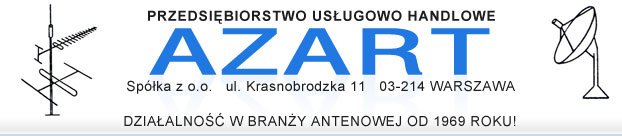 Anteny - anteny telewizyjne - instalacje antenowe - www.azart.com.pl